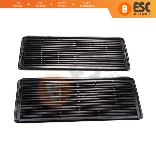 2 Pieces Sunroof Curtain Grille Vent Screen Cover Black A2117840644 for Mercedes W202 W203 W208 W209 W210 W211 W215 W219 W220 W240 W140