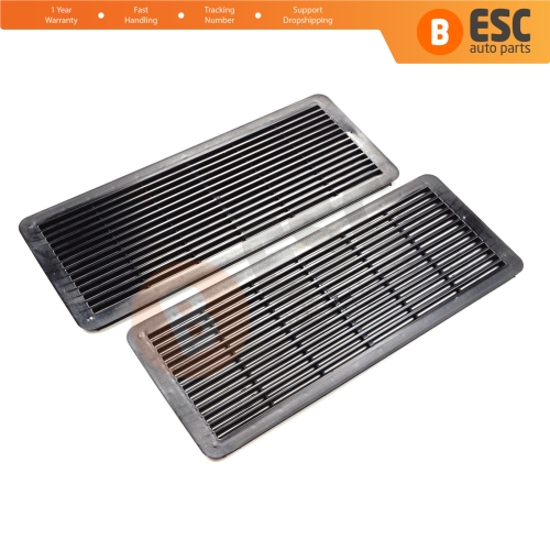 2 Pieces Sunroof Curtain Grille Vent Screen Cover Black A2117840644 for Mercedes W202 W203 W208 W209 W210 W211 W215 W219 W220 W240 W140