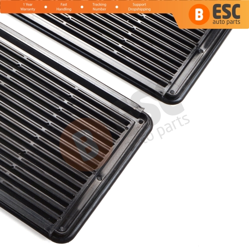 2 Pieces Sunroof Curtain Grille Vent Screen Cover Black A2117840644 for Mercedes W202 W203 W208 W209 W210 W211 W215 W219 W220 W240 W140