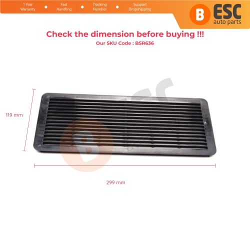 Sunroof Curtain Grille Vent Screen Cover Black A2117840644 for Mercedes W202 W203 W208 W209 W210 W211 W215 W219 W220 W240 W140