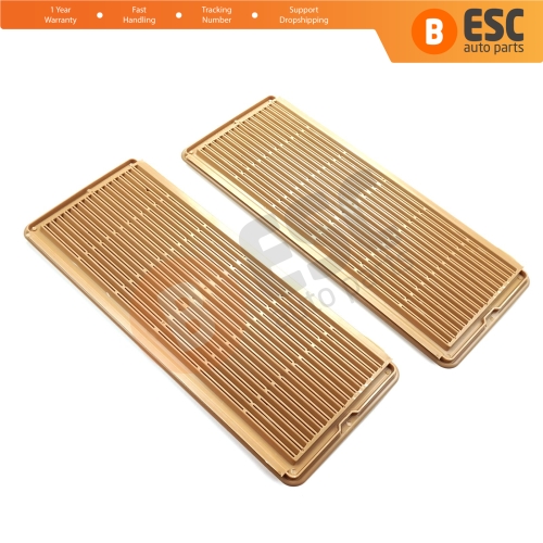 2 Pieces Sunroof Curtain Grille Vent Screen Cover Beige A2117840644 for Mercedes W202 W203 W208 W209 W210 W211 W215 W219 W220 W240 W140