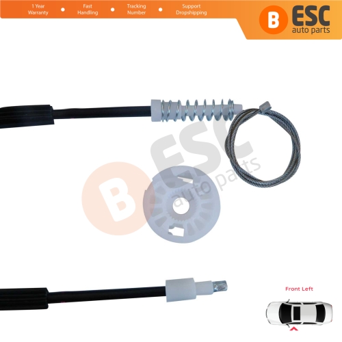 Window Regulator Repair Kit Front Left for BMW 5 Series E60 E61 2003-2010 4/5 Door 51337184383