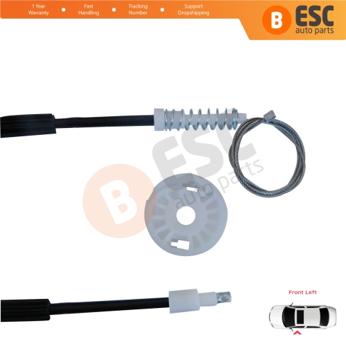 Window Regulator Repair Kit Front Left for BMW 5 Series E60 E61 2003-2010 4/5 Door 51337184383