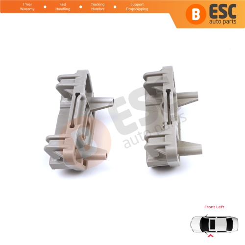 Power Window Regulator Repair Clips Front Left for Ford Focus MK1 Jaguar S-Type X-Type Lincoln LS 4/5 Door 1138216