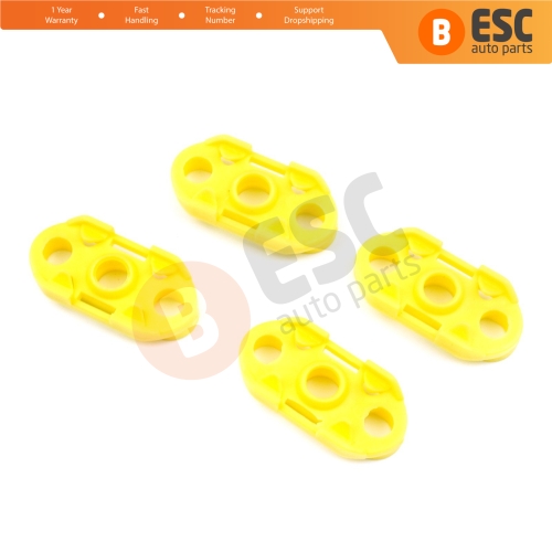 4 Pieces Window Regulator Guide Clips for Buick Pontiac Oldsmobile Impala Cadillac GM Saab