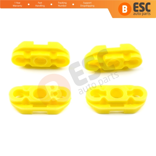 4 Pieces Window Regulator Guide Clips for Buick Pontiac Oldsmobile Impala Cadillac GM Saab