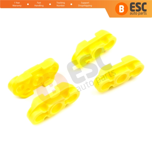 4 Pieces Window Regulator Guide Clips for Buick Pontiac Oldsmobile Impala Cadillac GM Saab