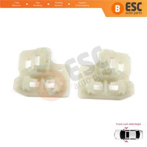 Window Regulator Clips Front Left OR Right Doors for BMW X5 E53 1999-2007