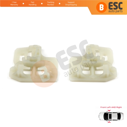 Window Regulator Clips Front Left OR Right Doors for BMW X5 E53 1999-2007