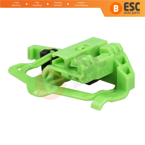 Window Regulator Clip L Front for BMW E 46 Compact GREEN