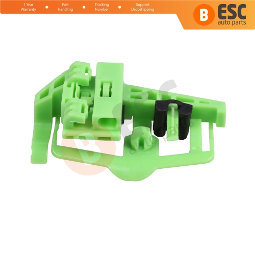 Window Regulator Clip R Front for BMW E 46 Compact GREEN