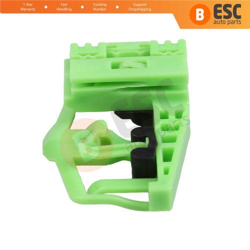 Window Regulator Clip R Front for BMW E 46 Compact GREEN