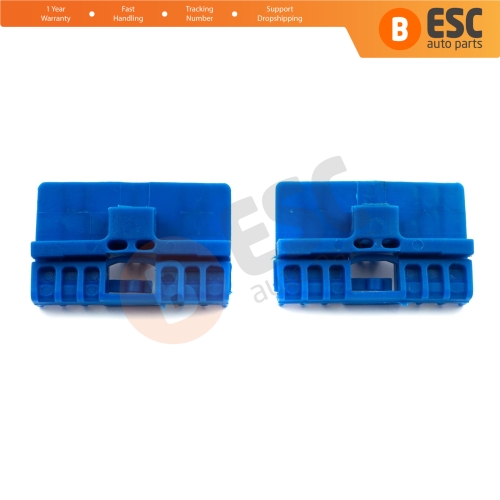 2 Pieces Window Regulator Clips Front Doors 8L3837461 for Audi A3 8L A6 C5