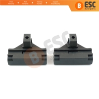 2 Pieces Window Regulator Clip Front Right OR Left Grey for VW Lupo Polo Seat Arosa Ibiza Cordoba