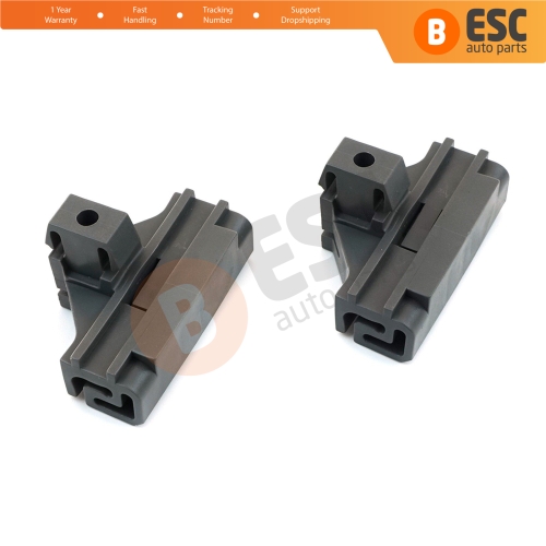 2 Pieces Window Regulator Clip Front Right OR Left Grey for VW Lupo Polo Seat Arosa Ibiza Cordoba