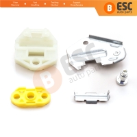 Window Regulator Clips and Metal Connection Sheet Left Doors for Vauxhall Opel Vectra Saab 9 3