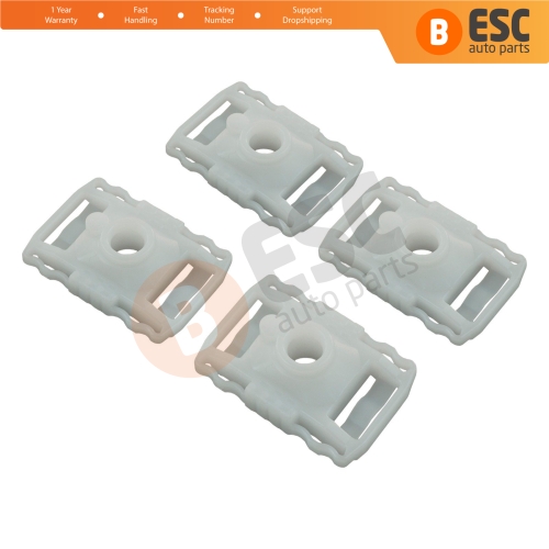 4 Pieces Window Regulator Sliding Pivot Clips for Renault Fluence Renault Samsung SM3 2009-On