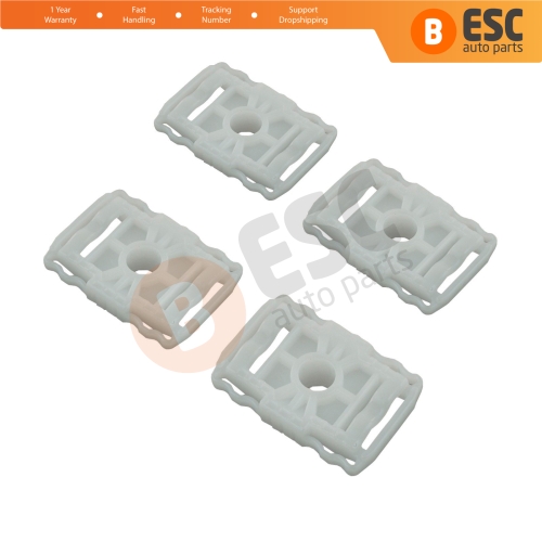 4 Pieces Window Regulator Sliding Pivot Clips for Renault Fluence Renault Samsung SM3 2009-On