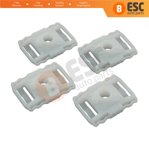 4 Pieces Window Regulator Sliding Pivot Clips for Renault Fluence Renault Samsung SM3 2009-On