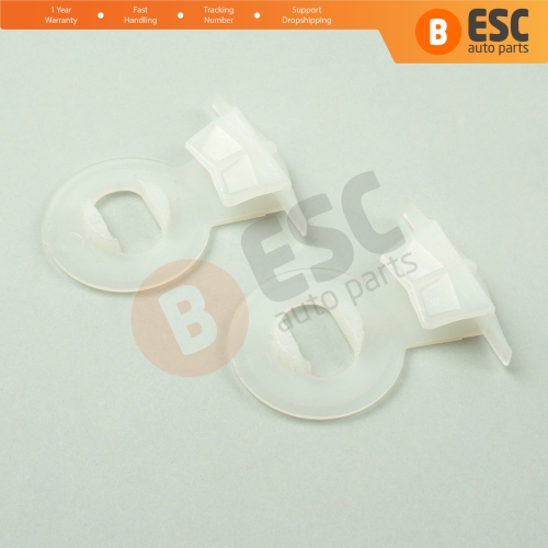 2 Pieces Power Window Regulator Glass Holder Plastic Clips for Renault Espace 4 2002 2014 Renault Laguna 8200006887