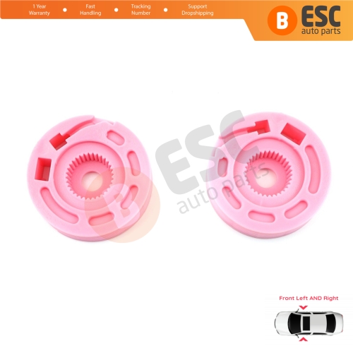 Window Regulator Repair Wheel Pulley Set Front 824802R020 813102R030 for Hyundai I30 FD MK1 4/5 Door