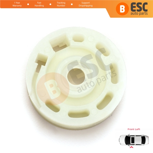 Window Regulator Repair Wheel Pulley Front Left Door 813102R030 for Hyundai I30 MK1 4/5 Door