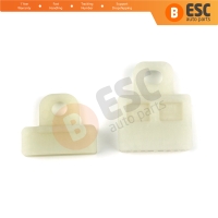 2 Types Power and Manual Window Regulator Glass Channel Slider Sash Connector Clips for Toyota