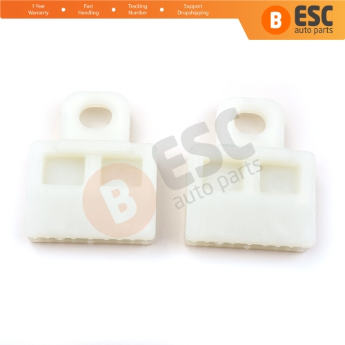 2 Pieces Window Regulator Glass Channel Slider Sash Connector Clips for Toyota