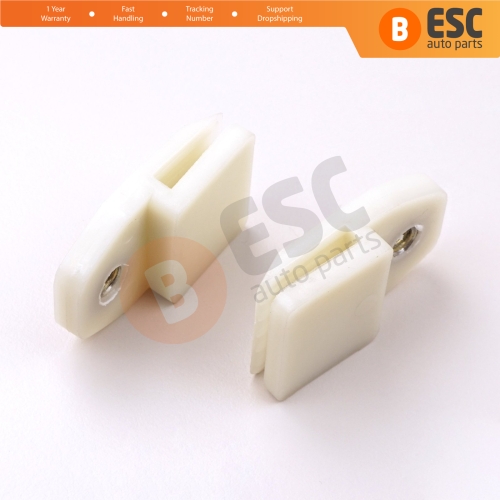 2 Pieces Window Regulator Glass Channel Slider Sash Connector Clips for Honda Mazda Nissan Mitsubishi Acura