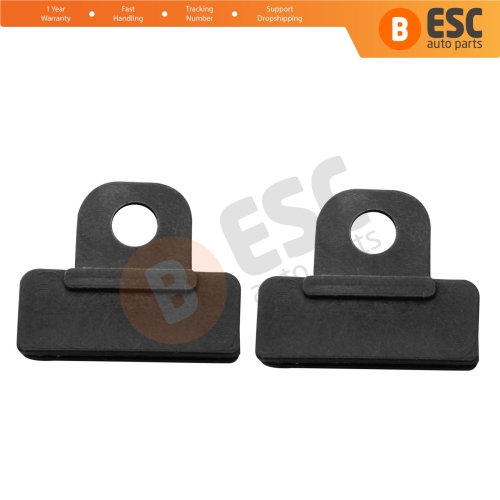 2 Pieces Window Regulator Glass Channel Slider Sash Connector Clips for Toyota Type 2