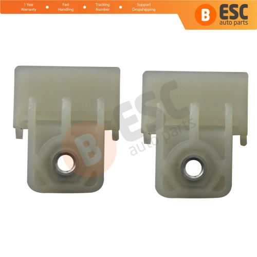 2X Window Regulator Glass Repair Track Clips For Isuzu D max Dmax Holden Colorado 2002-2011