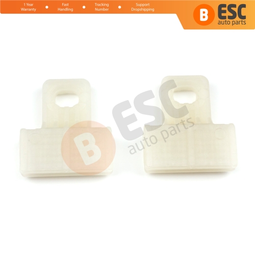 2 Pieces Window Regulator Glass Channel Slider Sash Connector Clips