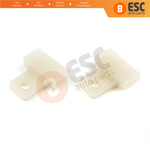 2 Pieces Window Regulator Glass Channel Slider Sash Connector Clips