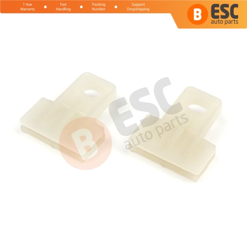 2 Pieces Window Regulator Glass Channel Slider Sash Connector Clips