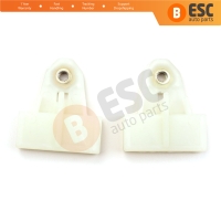 2 Pieces Window Regulator Glass Channel Slider Sash Connector Clips for Nissan Hyundai