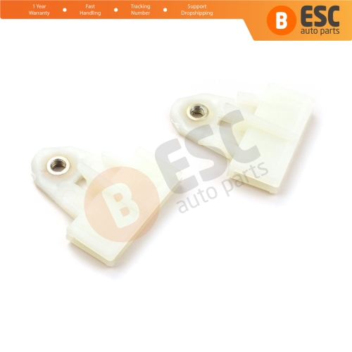 2 Pieces Window Regulator Glass Channel Slider Sash Connector Clips for Nissan Hyundai