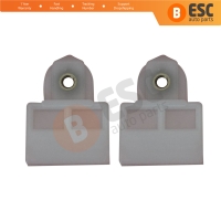 2 Pieces Window Regulator Glass Channel Slider Sash Connector Clips for Toyota