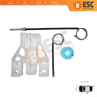 Window Regulator Repair Kit Rear Left for Audi A1 MK1 8X 2010-2019 5-Door Hatchback Sportback 8X4839461