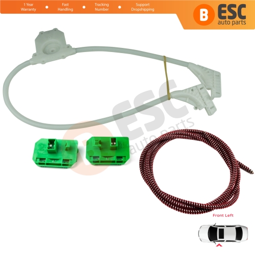 Window Regulator Repair Kit Left for Renault Trucks Premium Kerax Midlum DAF LF 45 55 Volvo FL II FE 1400753