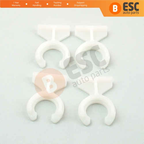 4 Pieces Window Regulator Repair Clamp Clips Type1