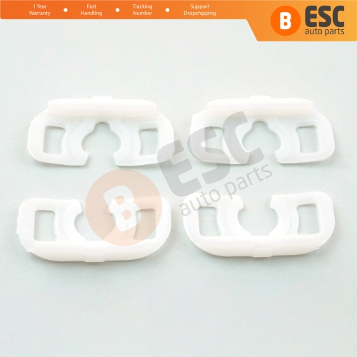 4 Pieces Window Regulator Repair Clamp Clips Type2