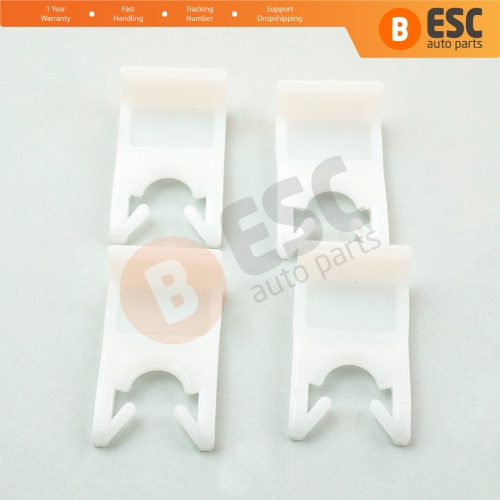 4 Pieces Window Regulator Repair Clamp Clips Type3