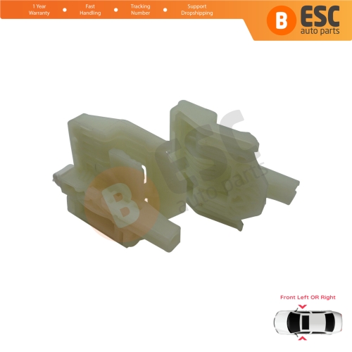 Window Regulator Repair Clips Front Left or Right 51337140587 51337140588 for BMW E90 91 E87 