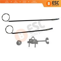 Manual Window Regulator Repair Set Rear Left 51789674 for Fiat Linea