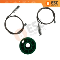 Window Regulator Repair Kit Rear Right Door for Audi A6 C5 4B 1997-2005 Allroad 4BH 4/5 Door 4B0839462