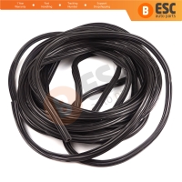 Window Regulator Cable Wire Rope Sound Isolation Thick Star Rubber Protection 6 mm Hole 10 Meter