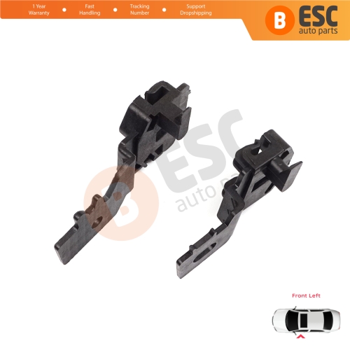 Window Regulator Clips Front Left Door for Nissan Primera P12 2001-2008 Qashqai 2007-2010