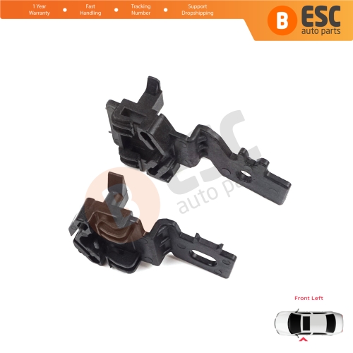 Window Regulator Clips Front Left Door for Nissan Primera P12 2001-2008 Qashqai 2007-2010