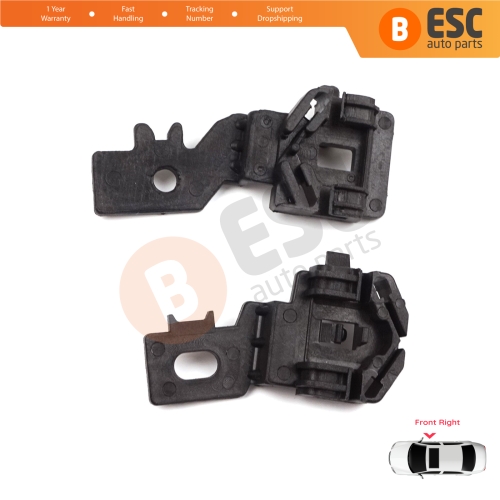 Window Regulator Clips Front Right Door for Nissan Primera P12 2001-2008 Qashqai 2007-2010