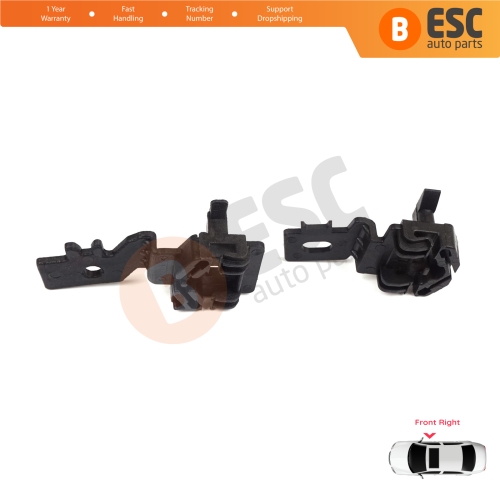 Window Regulator Clips Front Right Door for Nissan Primera P12 2001-2008 Qashqai 2007-2010